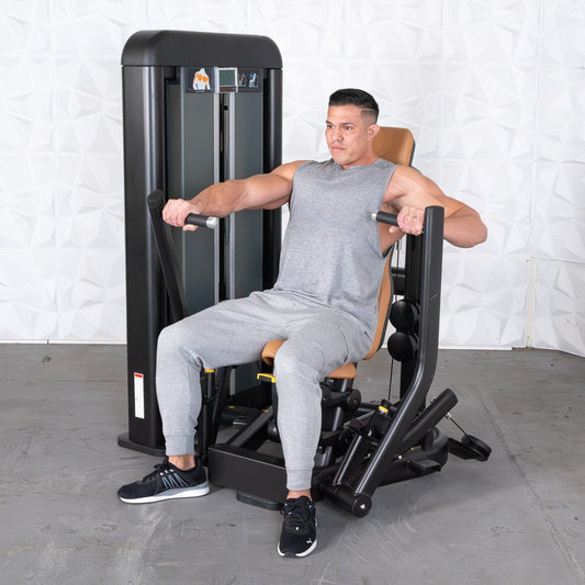 Elite Plus Chest Press - Commercial Iso - Lateral Selectorized Machine | Muscle D Fitness - Grit Grind Strength