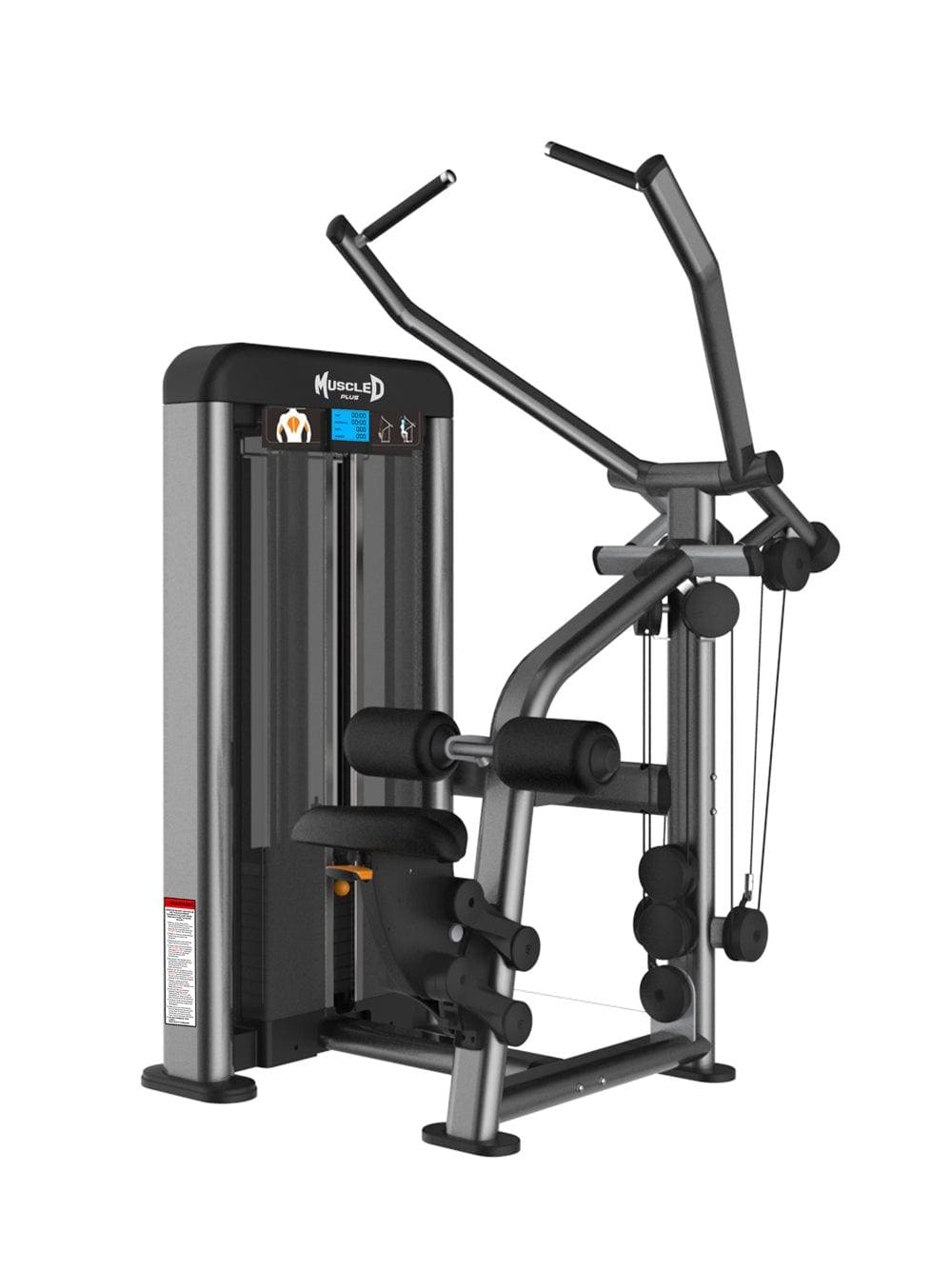 Elite Plus Lat Pulldown - Iso - Lateral | Muscle D Fitness - Grit Grind Strength