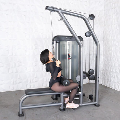 Elite Plus Lat Pulldown Low Row Combo | Muscle D Fitness - Grit Grind Strength