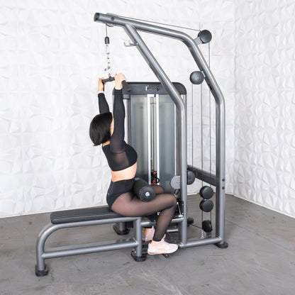 Elite Plus Lat Pulldown Low Row Combo | Muscle D Fitness - Grit Grind Strength