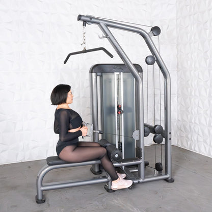 Elite Plus Lat Pulldown Low Row Combo | Muscle D Fitness - Grit Grind Strength