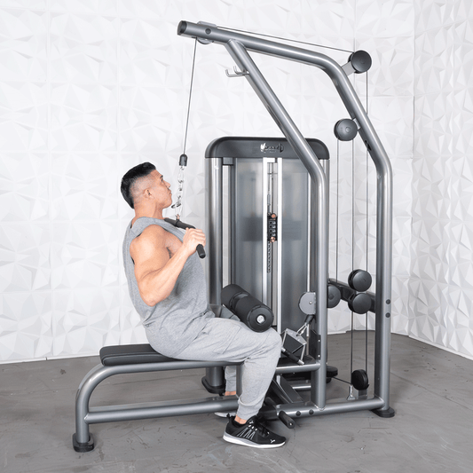Elite Plus Lat Pulldown Low Row Combo | Muscle D Fitness - Grit Grind Strength