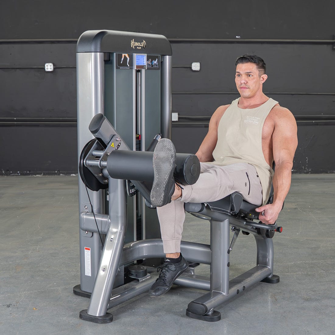 Elite Plus Leg Extension Machine | Muscle D Fitness - Grit Grind Strength