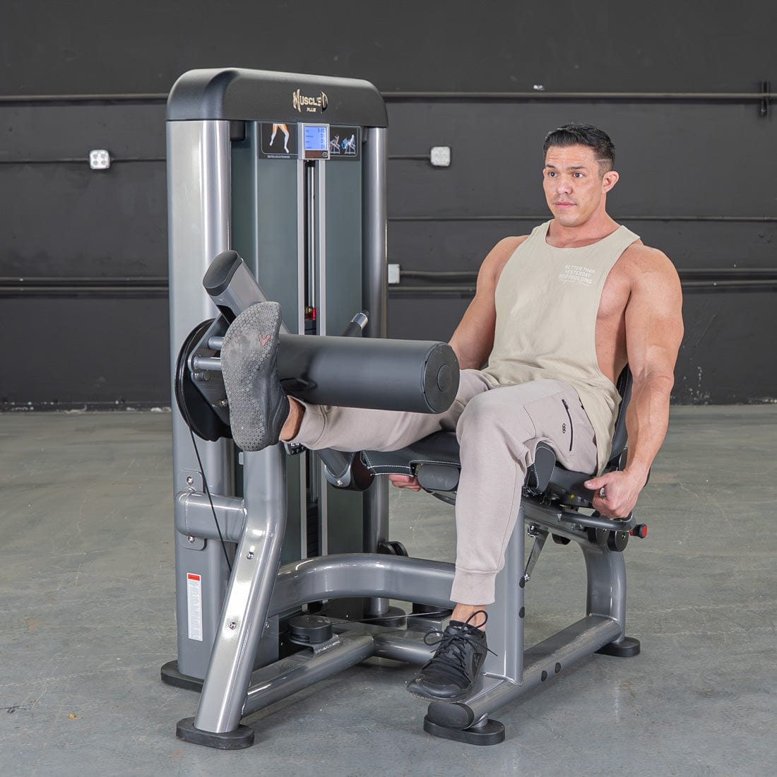 Elite Plus Leg Extension Machine | Muscle D Fitness - Grit Grind Strength