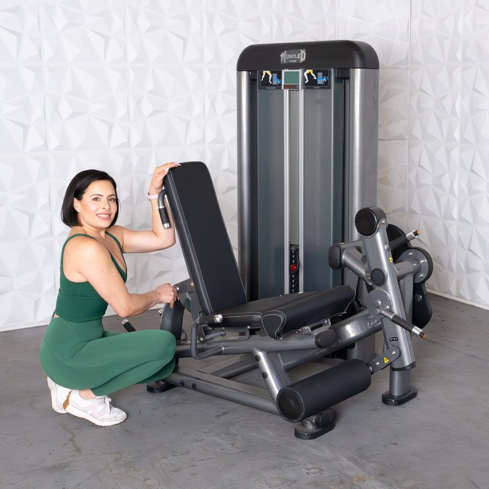 Elite Plus Leg Extension / Prone Leg Curl Combo | Muscle D Fitness - Grit Grind Strength