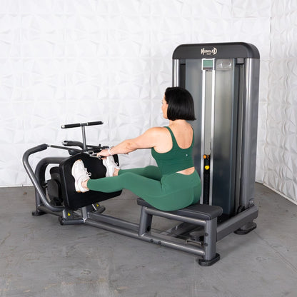 Elite Plus Long Pull Row | Iso - Lateral | Muscle D Fitness - Grit Grind Strength