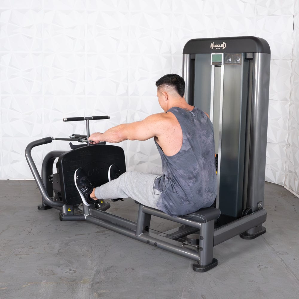 Elite Plus Long Pull Row | Iso - Lateral | Muscle D Fitness - Grit Grind Strength
