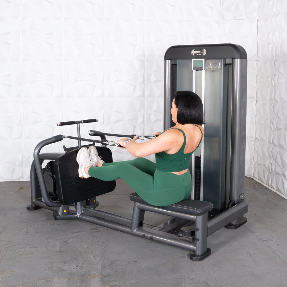 Elite Plus Long Pull Row | Iso - Lateral | Muscle D Fitness - Grit Grind Strength