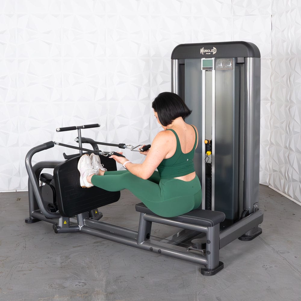 Elite Plus Long Pull Row | Iso - Lateral | Muscle D Fitness - Grit Grind Strength