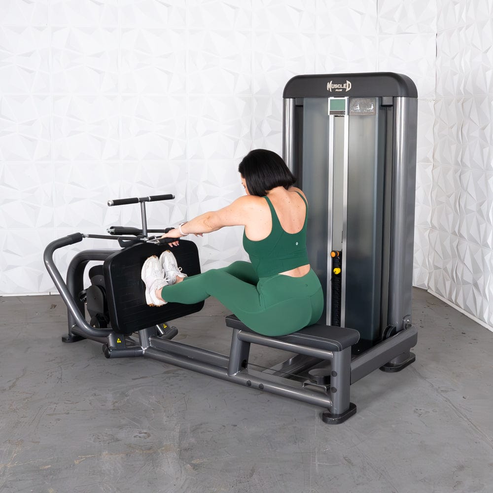 Elite Plus Long Pull Row | Iso - Lateral | Muscle D Fitness - Grit Grind Strength