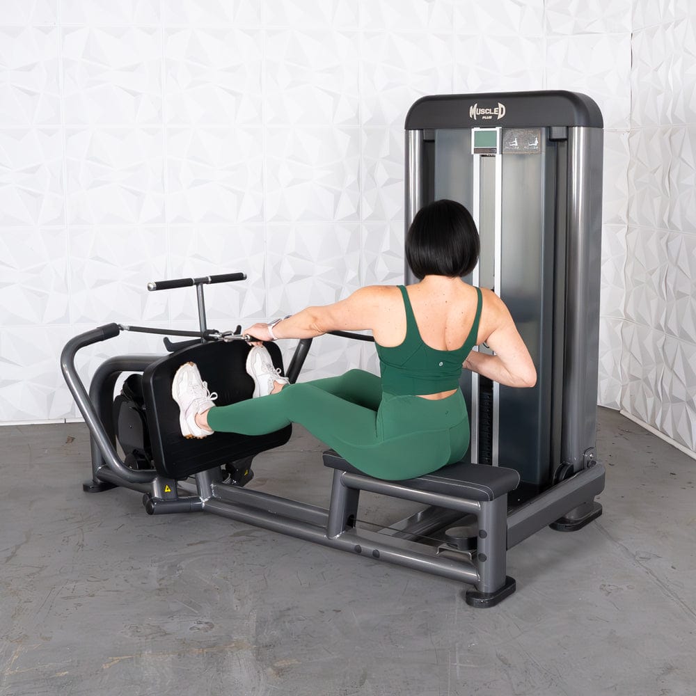 Elite Plus Long Pull Row | Iso - Lateral | Muscle D Fitness - Grit Grind Strength