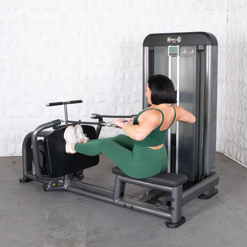 Elite Plus Long Pull Row | Iso - Lateral | Muscle D Fitness - Grit Grind Strength
