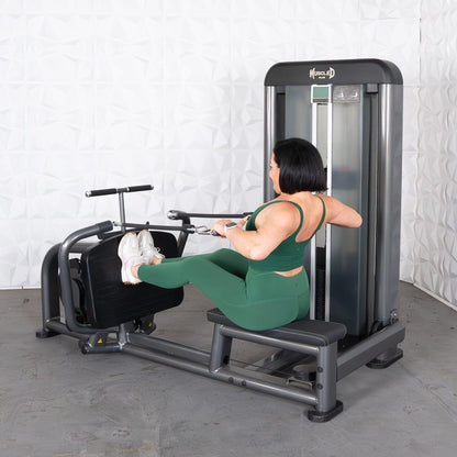 Elite Plus Long Pull Row | Iso - Lateral | Muscle D Fitness - Grit Grind Strength