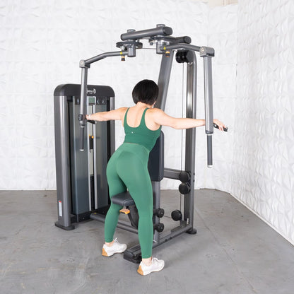 Elite Plus Pec Deck Rear Delt Machine | Muscle D Fitness - Grit Grind Strength