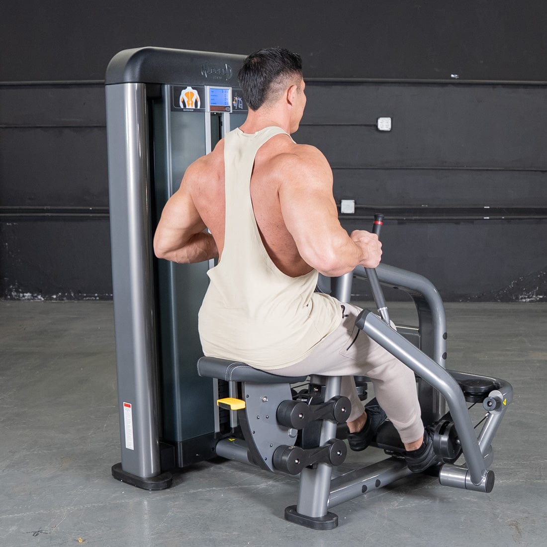 Elite Plus Seated Row - Iso - Lateral Machine | Muscle D Fitness - Grit Grind Strength
