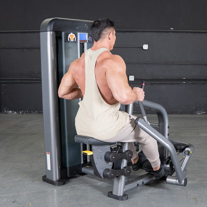 Elite Plus Seated Row - Iso - Lateral Machine | Muscle D Fitness - Grit Grind Strength