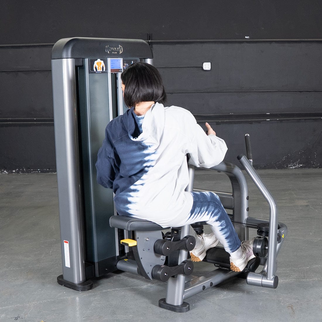Elite Plus Seated Row - Iso - Lateral Machine | Muscle D Fitness - Grit Grind Strength