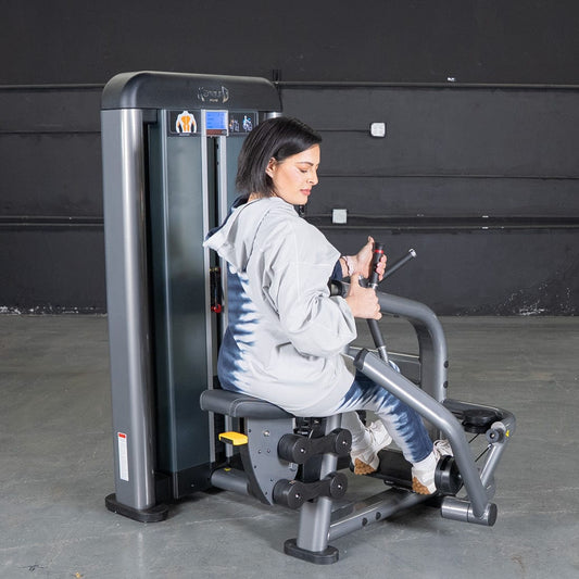 Elite Plus Seated Row - Iso - Lateral Machine | Muscle D Fitness - Grit Grind Strength
