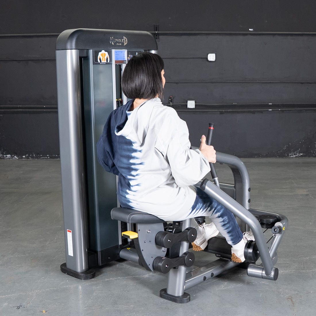 Elite Plus Seated Row - Iso - Lateral Machine | Muscle D Fitness - Grit Grind Strength