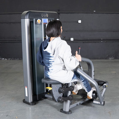 Elite Plus Seated Row - Iso - Lateral Machine | Muscle D Fitness - Grit Grind Strength