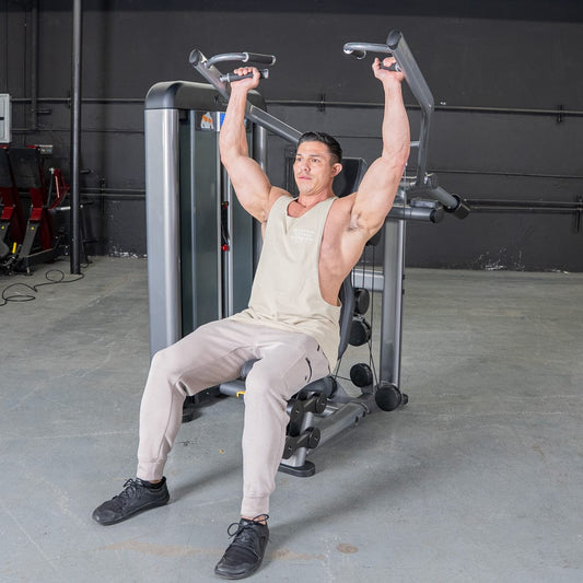 Elite Plus Shoulder Press | Isolateral Gym Equipment | Muscle D - Grit Grind Strength