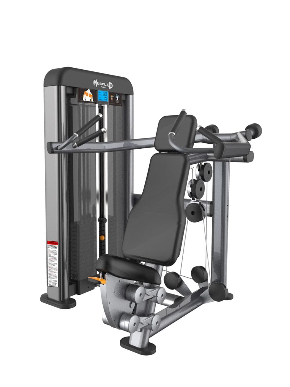 Elite Plus Shoulder Press | Isolateral Gym Equipment | Muscle D - Grit Grind Strength