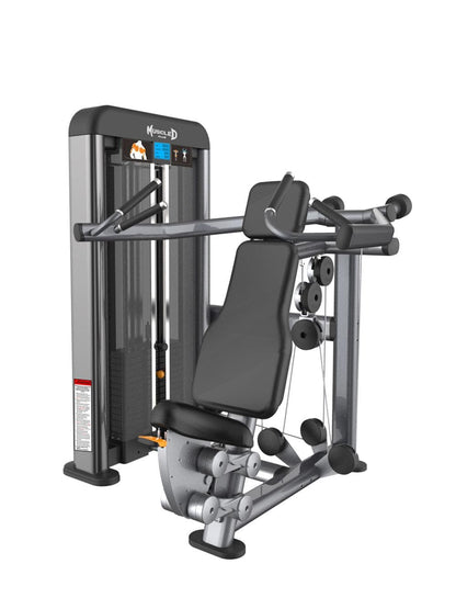 Elite Plus Shoulder Press | Isolateral Gym Equipment | Muscle D - Grit Grind Strength