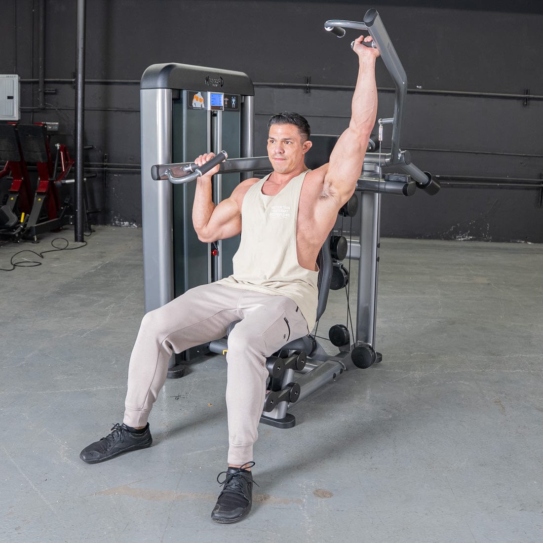 Elite Plus Shoulder Press | Isolateral Gym Equipment | Muscle D - Grit Grind Strength