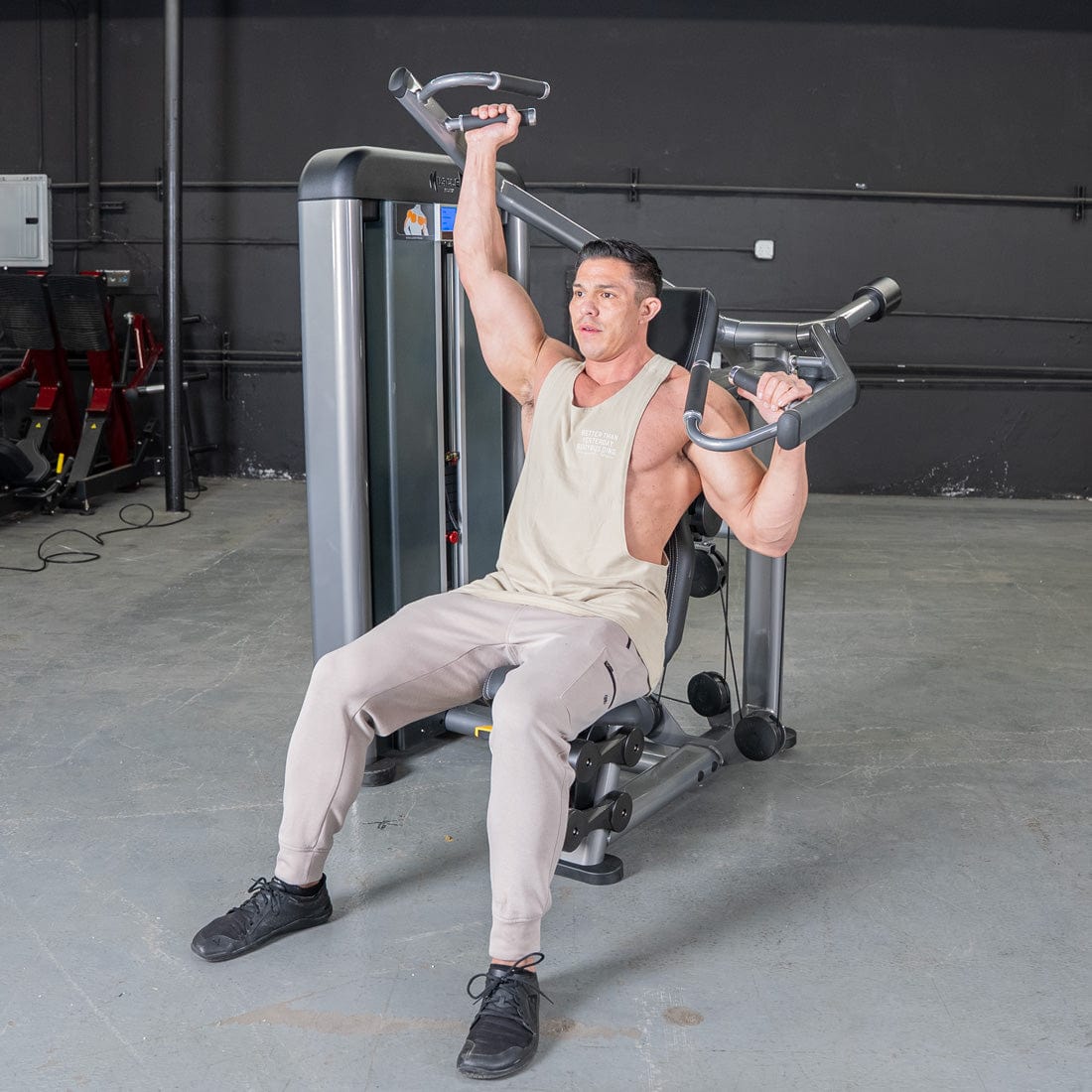 Elite Plus Shoulder Press | Isolateral Gym Equipment | Muscle D - Grit Grind Strength