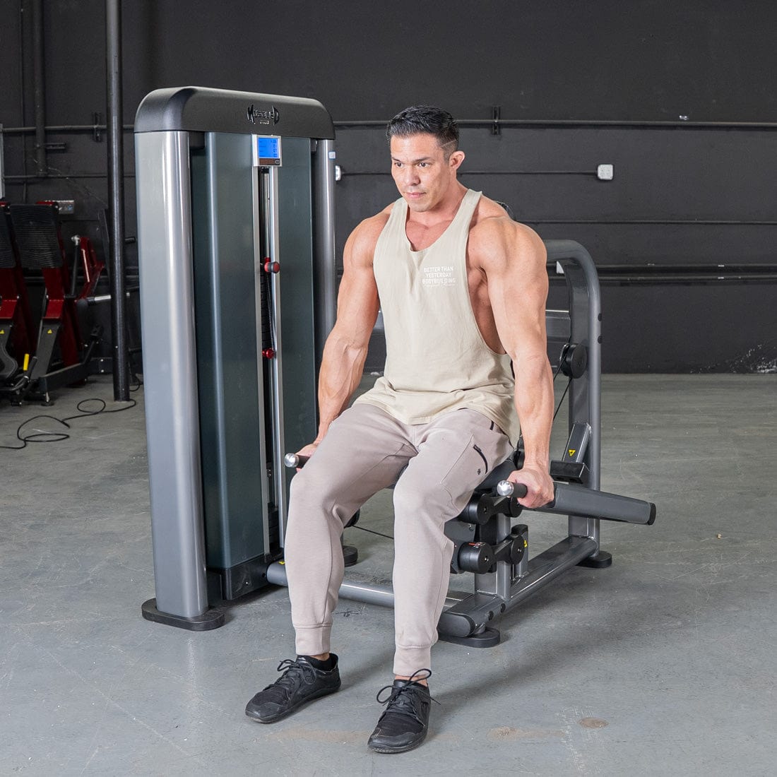 Elite Plus Triceps Press Machine | Muscle D Fitness - Grit Grind Strength