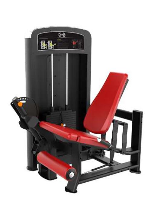 Elite Selectorized Leg Extension - Muscle D Fitness - Commercial Grade - Adjustable Seat - Pin Selectorized - Quad Workout - Grit Grind Strength