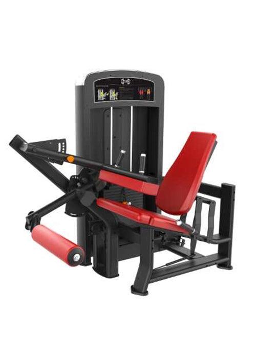 Elite Selectorized Seated Leg Curl - Muscle D Fitness - Commercial - Adjustable Seat - Pin Selectorized - Hamstring Workout - Grit Grind Strength