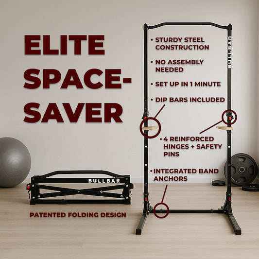 BULLBAR 2.0 - Portable Pull-up Bar and Dip Station