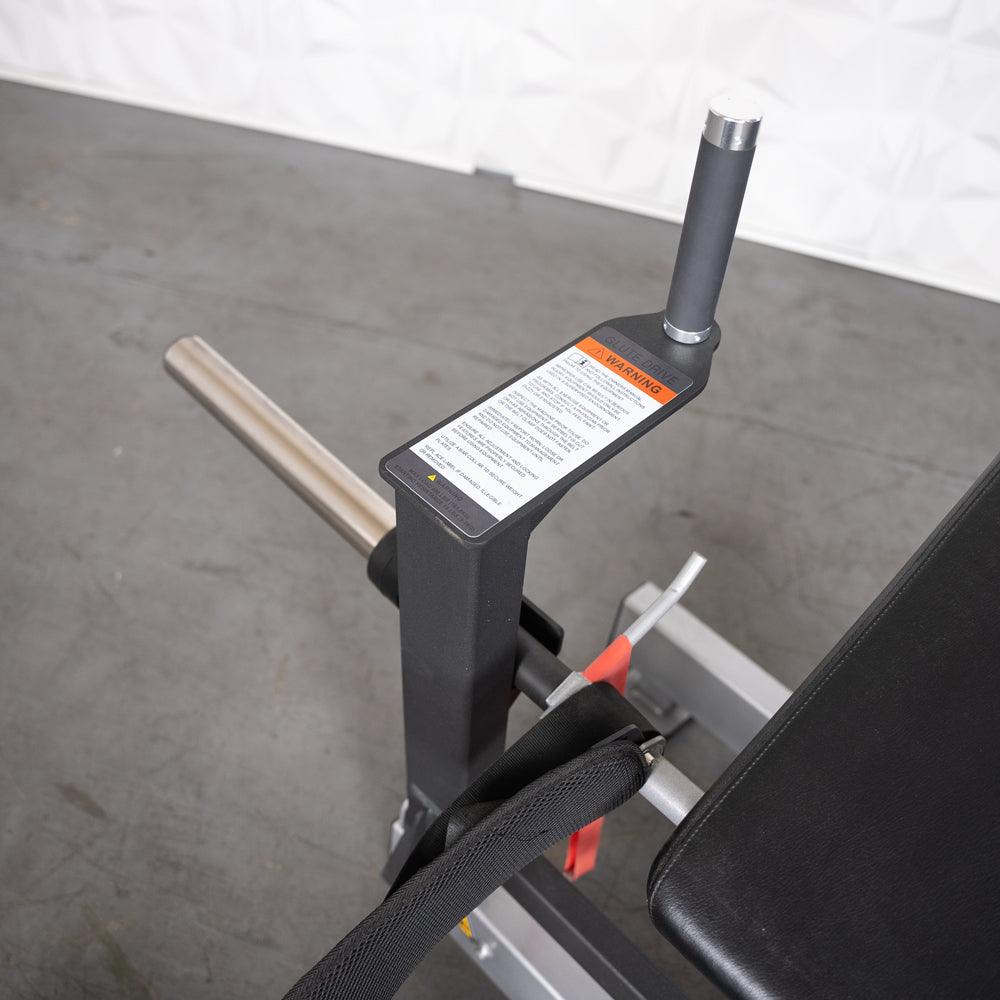 Excel Base Plate Loaded Hip Thruster - Muscle D Fitness - Leverage Glute Drive - Grit Grind Strength