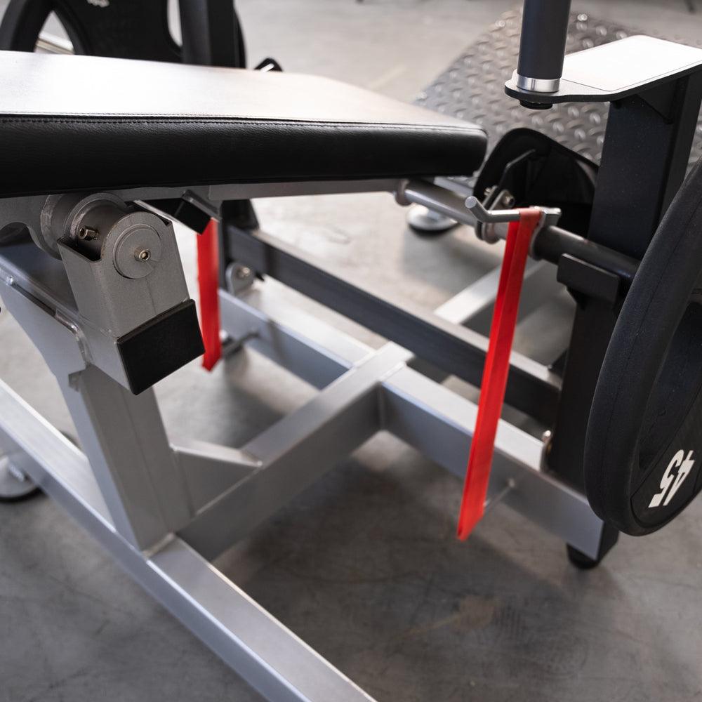 Excel Base Plate Loaded Hip Thruster - Muscle D Fitness - Leverage Glute Drive - Grit Grind Strength