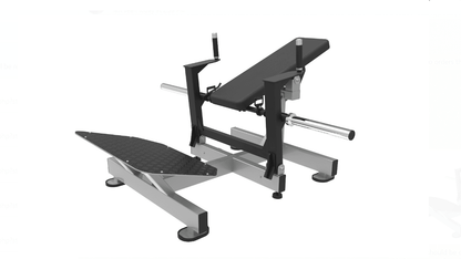 Excel Base Plate Loaded Hip Thruster - Muscle D Fitness - Leverage Glute Drive - Grit Grind Strength