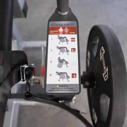 Excel Base Plate Loaded Hip Thruster - Muscle D Fitness - Leverage Glute Drive - Grit Grind Strength