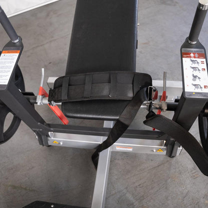 Excel Base Plate Loaded Hip Thruster - Muscle D Fitness - Leverage Glute Drive - Grit Grind Strength