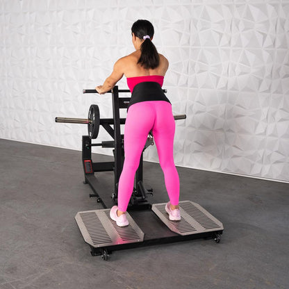 Excel Glute Line Belt Squat - Muscle D Fitness - Plate Loaded Belt Squat - Non Slip Deck - Grit Grind Strength