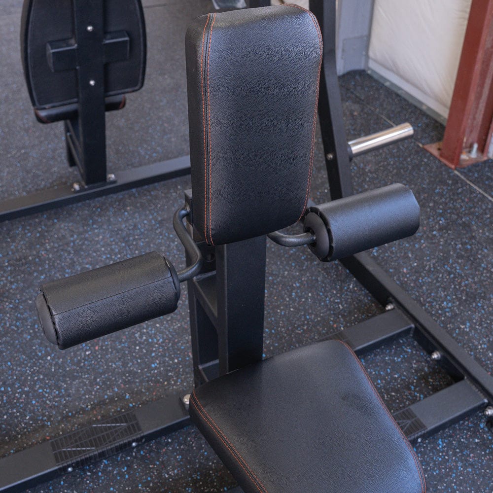 Excel Iso - Lateral Chest/Back Combo - Muscle D Fitness - Plate Loaded - Gas Shock Assisted Seat Adjustment - Grit Grind Strength
