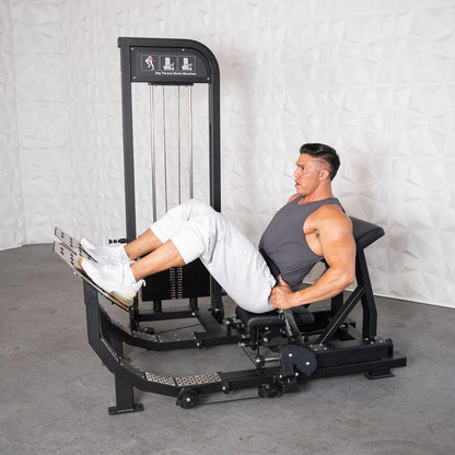 Excel Selectorized Hip Thrust Glute - Muscle D Fitness - Selectorized Glute Drive - Band Compatable - Grit Grind Strength