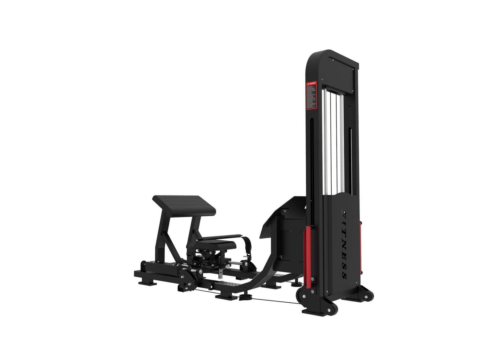 Excel Selectorized Hip Thrust Glute - Muscle D Fitness - Selectorized Glute Drive - Band Compatable - Grit Grind Strength