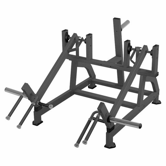 Excel Squat High Pull - Muscle D Fitness - Plate Load Shrug - Weight Storage Pegs - Grit Grind Strength
