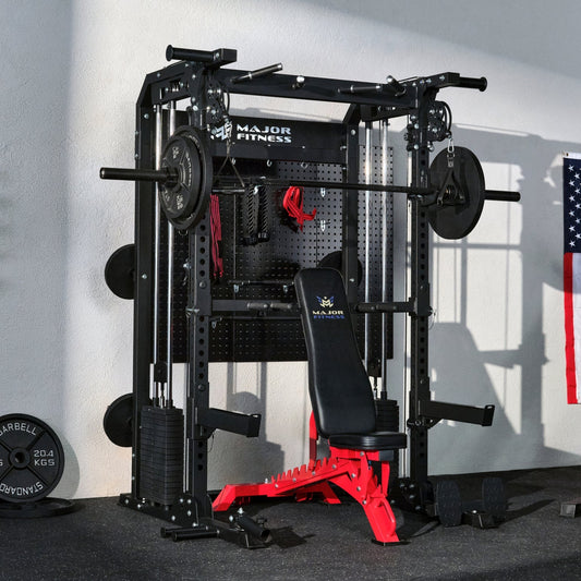F22 Pro Power Rack All - In - One Home Gym, with Dual Independent Pulley System - Grit Grind Strength