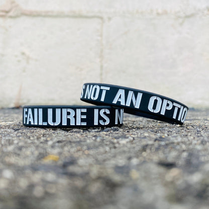 FAILURE IS NOT AN OPTION Wristband - Grit Grind Strength