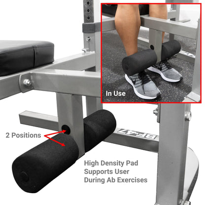 Flat - Incline Bench Press Machine w/ Converging Arms - Grit Grind Strength