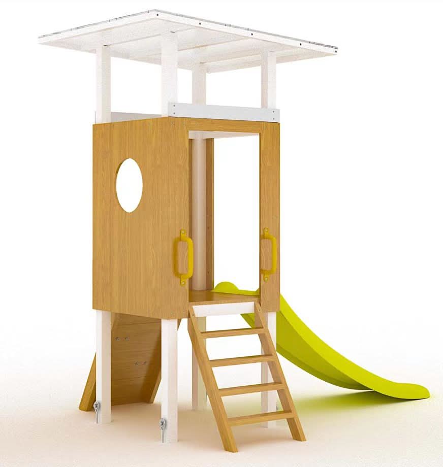 Forest Small Outdoor Toddler Swing Set | Compact Wooden Swing Frame for Babies & Kids - Grit Grind Strength