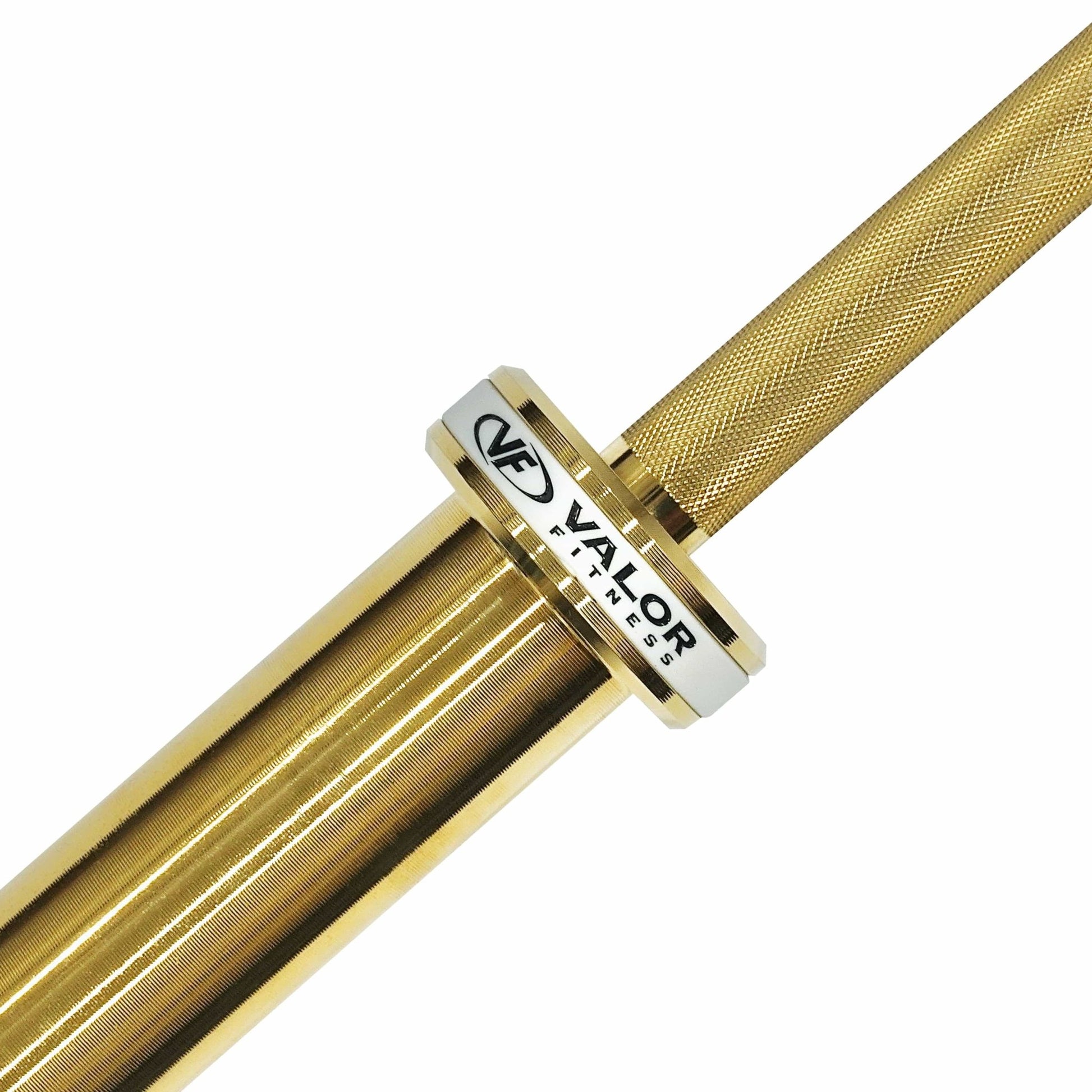 Gold Coated Needle Bearing Barbell - Grit Grind Strength