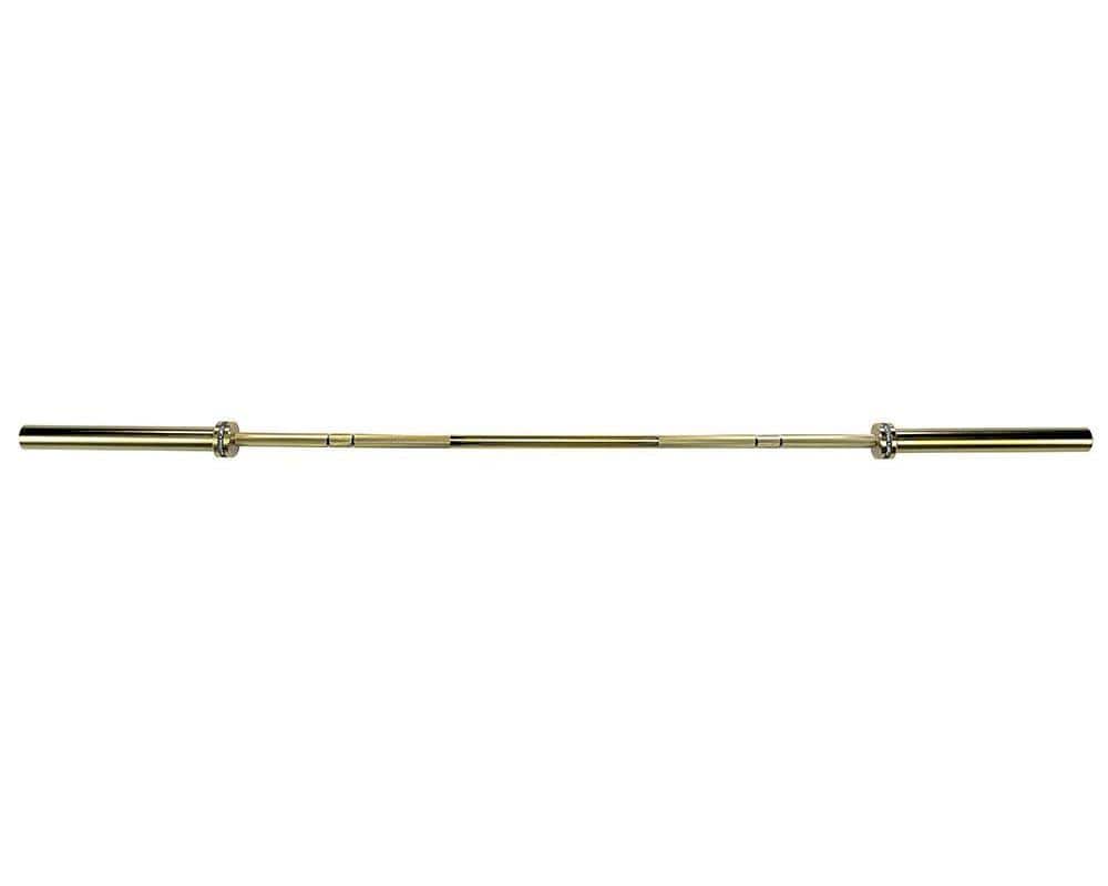 Gold Coated Needle Bearing Barbell - Grit Grind Strength