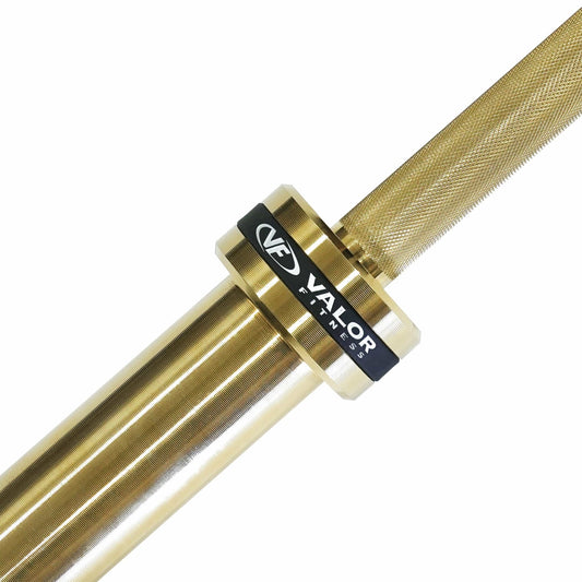 Gold Coated Needle Bearing Barbell - Grit Grind Strength